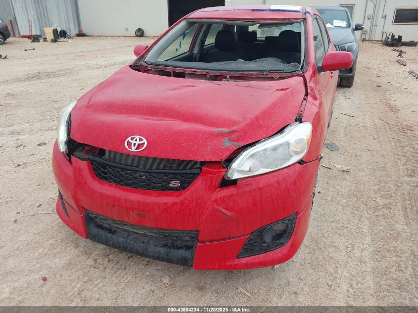 2009 Toyota Matrix S VIN: 2T1KE40EX9C030154 Lot: 43804234