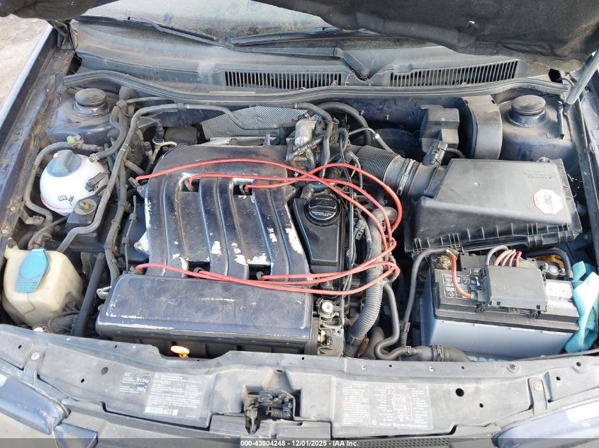 2002 Volkswagen Golf VIN: WVWFG61J72W061103 Lot: 43804248