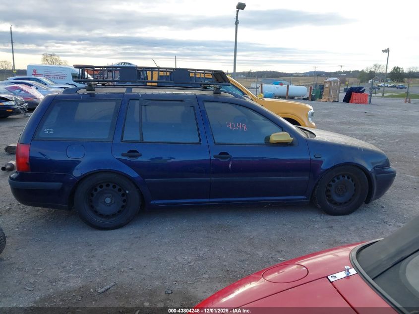 2002 Volkswagen Golf VIN: WVWFG61J72W061103 Lot: 43804248