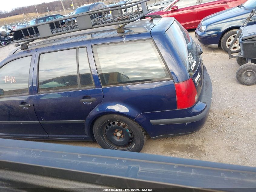 2002 Volkswagen Golf VIN: WVWFG61J72W061103 Lot: 43804248