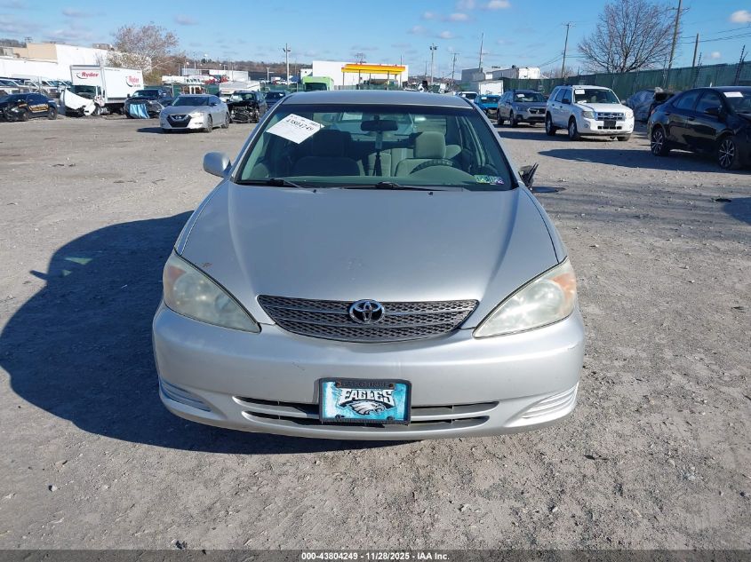 2003 Toyota Camry Le VIN: 4T1BE32K73U197896 Lot: 43804249