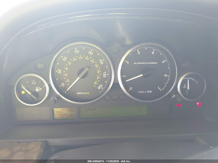 2008 Land Rover Range Rover Supercharged VIN: SALMF134X8A265043 Lot: 43804274