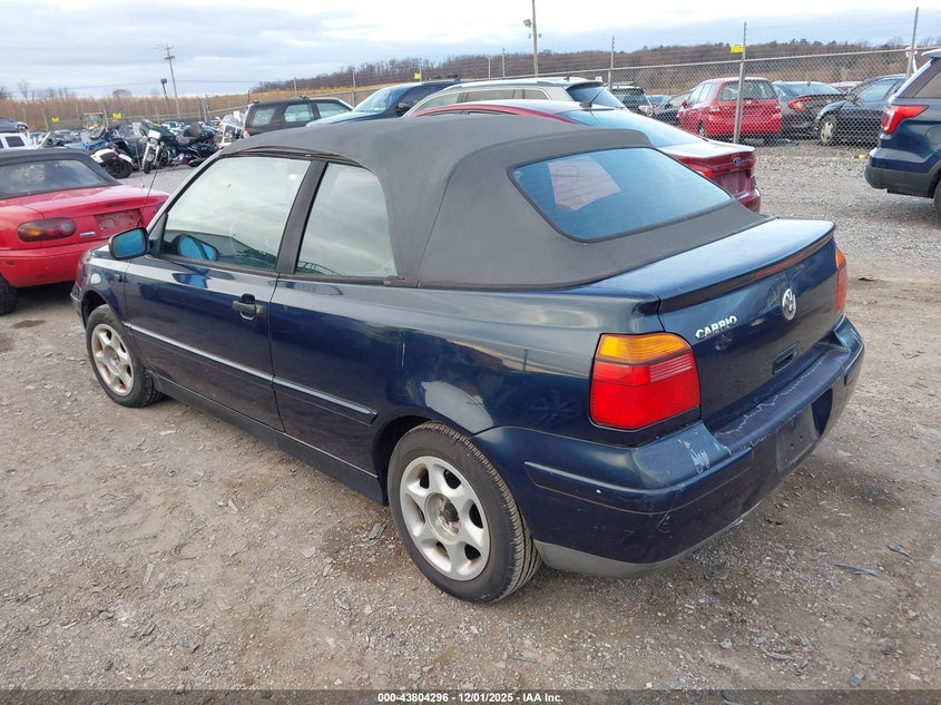 2001 Volkswagen Cabrio Gls
