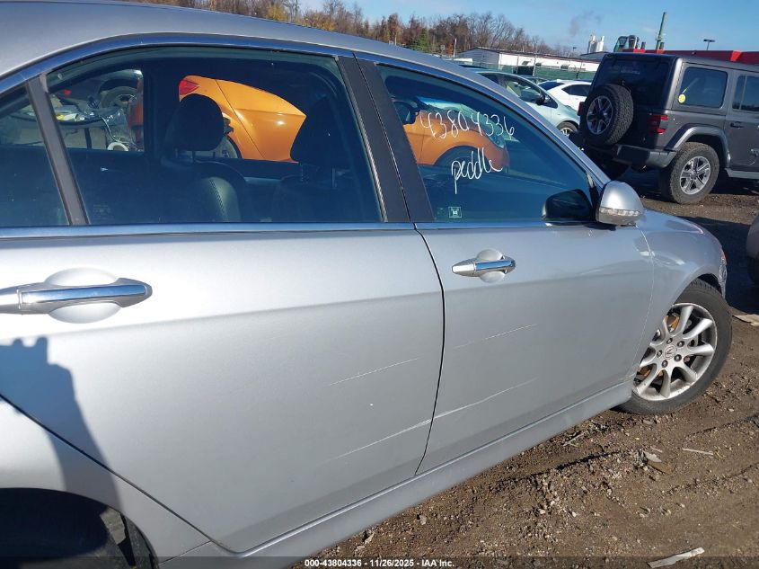 2006 Acura Tsx VIN: JH4CL96916C017958 Lot: 43804336