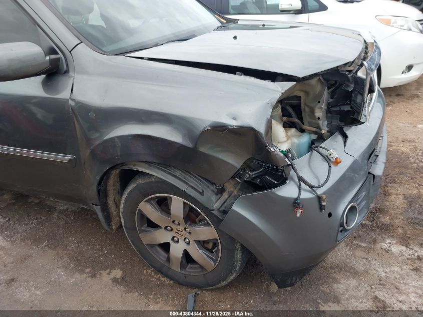 2013 Honda Pilot Touring VIN: 5FNYF4H98DB013792 Lot: 43804344