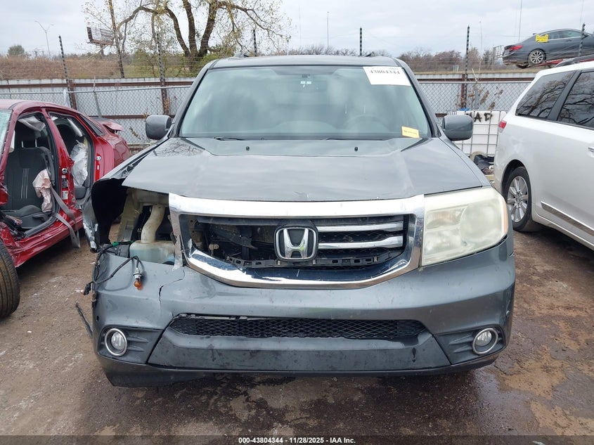 2013 Honda Pilot Touring VIN: 5FNYF4H98DB013792 Lot: 43804344