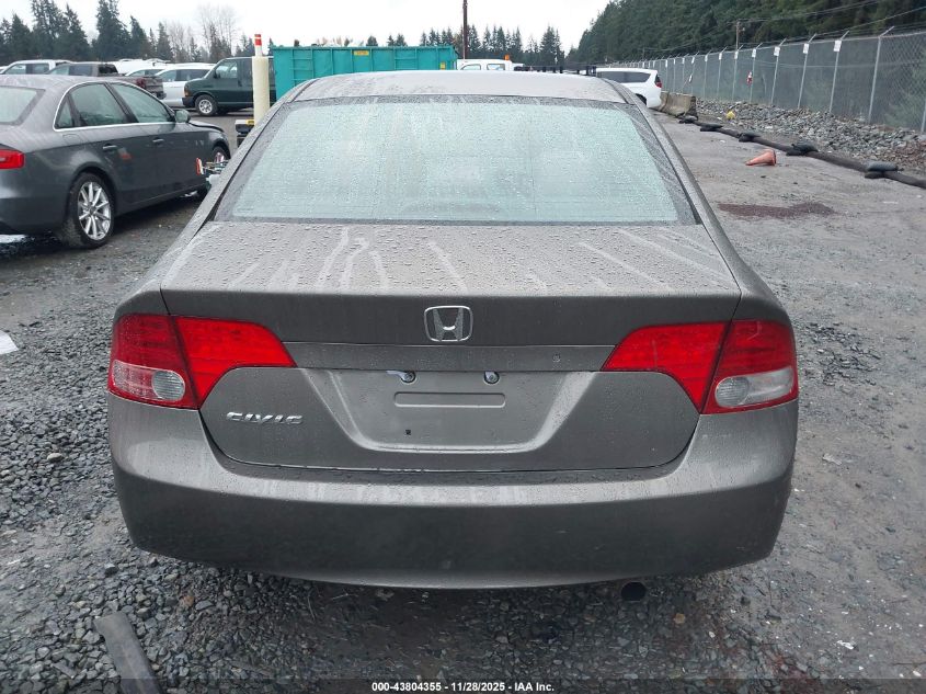 2006 Honda Civic Lx VIN: 1HGFA16536L051551 Lot: 43804355