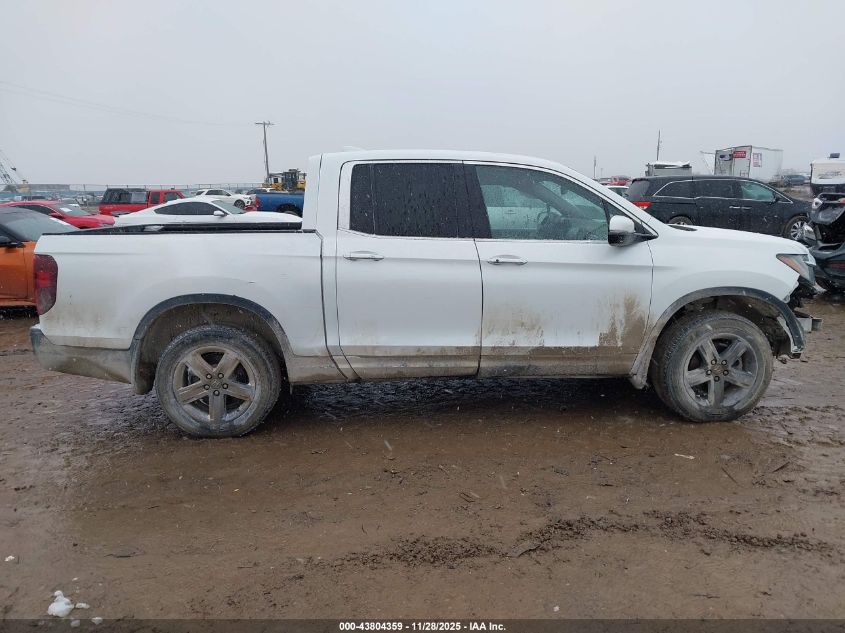 2021 Honda Ridgeline Rtl-E VIN: 5FPYK3F74MB006658 Lot: 43804359