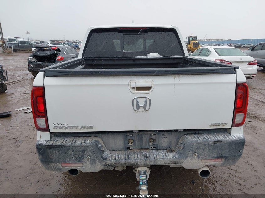 2021 Honda Ridgeline Rtl-E VIN: 5FPYK3F74MB006658 Lot: 43804359