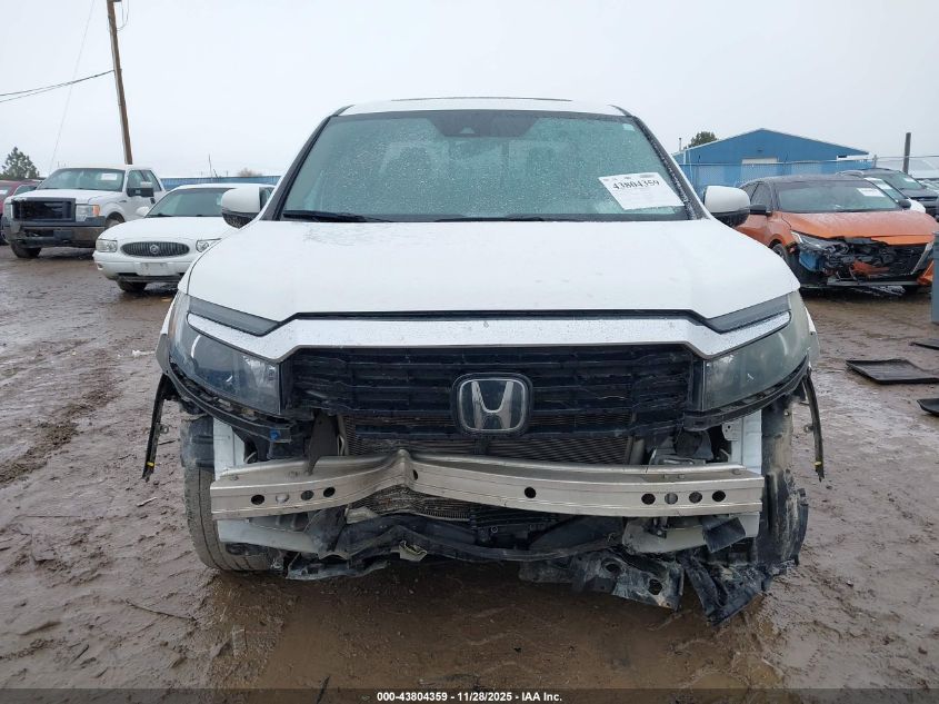 2021 Honda Ridgeline Rtl-E VIN: 5FPYK3F74MB006658 Lot: 43804359