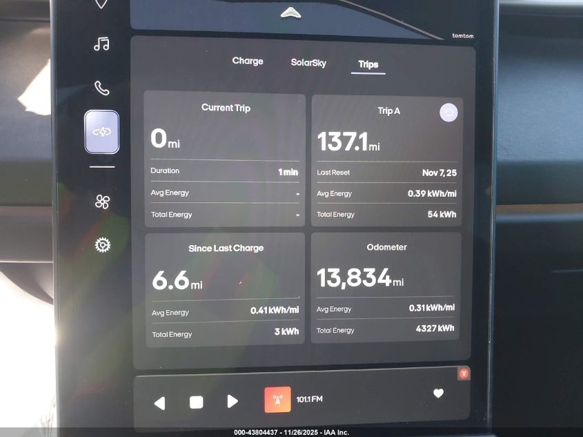 2023 Fisker Ocean One VIN: VCF1ZBU23PG003039 Lot: 43804437