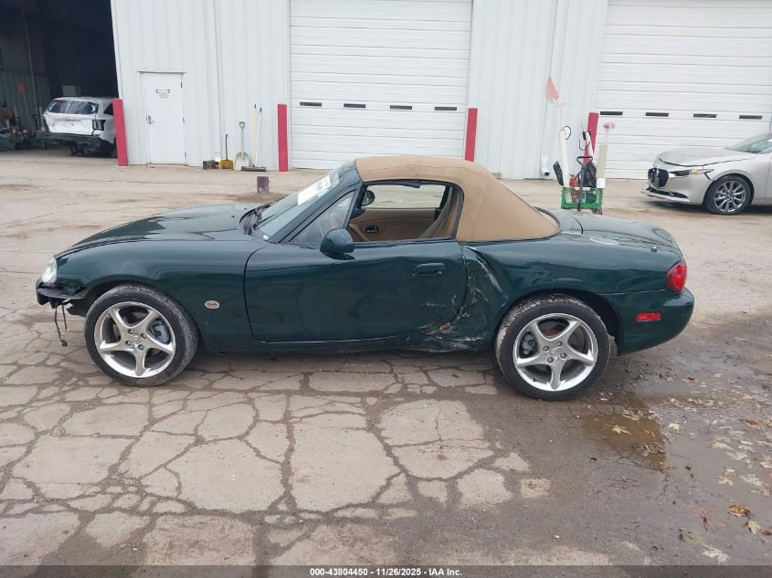 2001 Mazda Mx-5 Miata Ls/Special Edition VIN: JM1NB353610213878 Lot: 43804450
