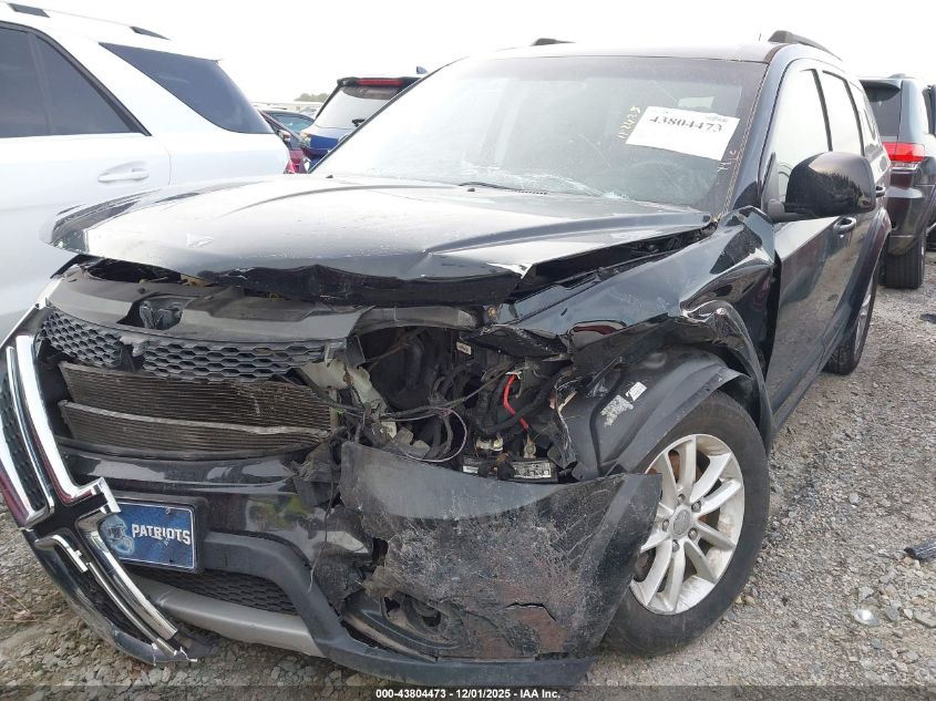 2017 Dodge Journey Sxt VIN: 3C4PDCBB2HT506916 Lot: 43804473