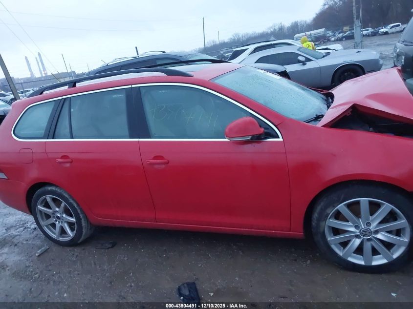 2014 Volkswagen Jetta Sportwagen 2.0L Tdi VIN: 3VWPL7AJ2EM600428 Lot: 43804491