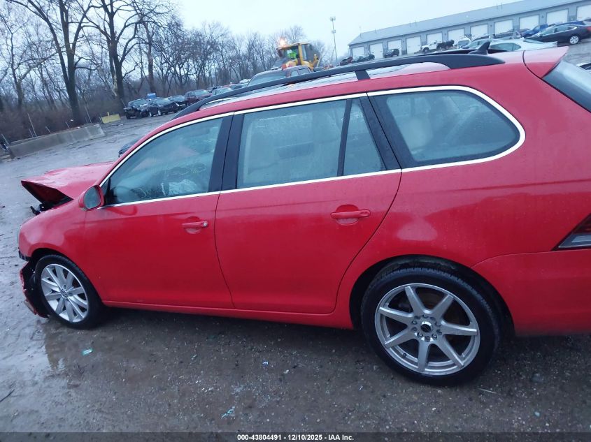 2014 Volkswagen Jetta Sportwagen 2.0L Tdi VIN: 3VWPL7AJ2EM600428 Lot: 43804491