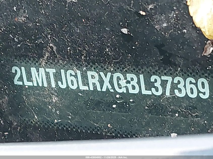 2016 Lincoln Mkx Reserve VIN: 2LMTJ6LRXGBL37369 Lot: 43804502