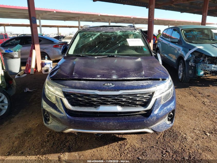 2021 Kia Seltos Ex VIN: KNDERCAA6M7076663 Lot: 43804506