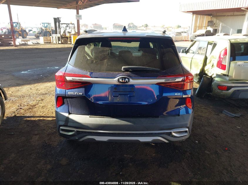 2021 Kia Seltos Ex VIN: KNDERCAA6M7076663 Lot: 43804506