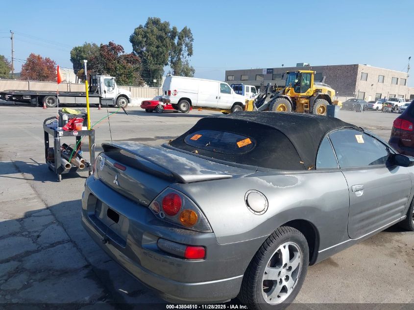 2003 Mitsubishi Eclipse Spyder Gs VIN: 4A3AE45G13E078441 Lot: 43804510