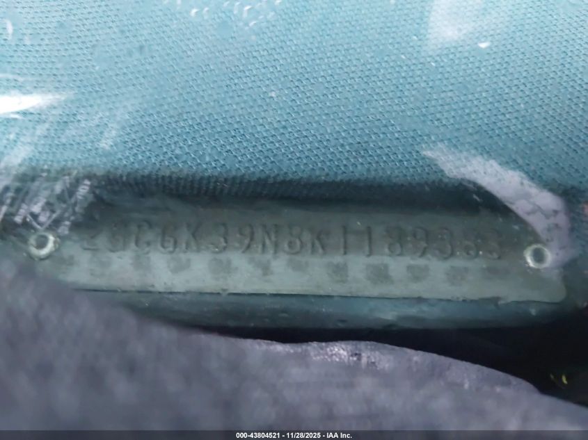 1989 Chevrolet Gmt-400 K3500 VIN: 2GCGK39N8K1189383 Lot: 43804521