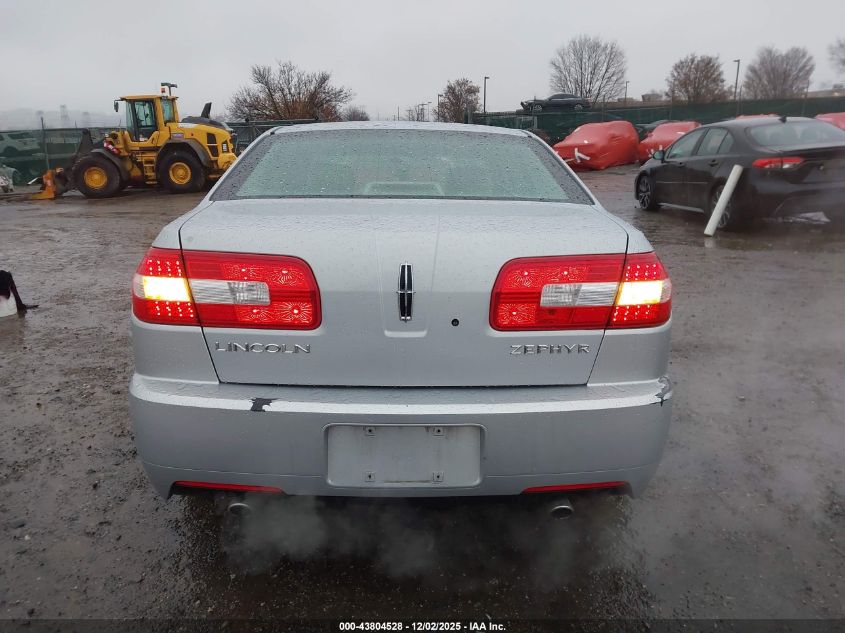 2006 Lincoln Zephyr VIN: 3LNHM26196R649206 Lot: 43804528