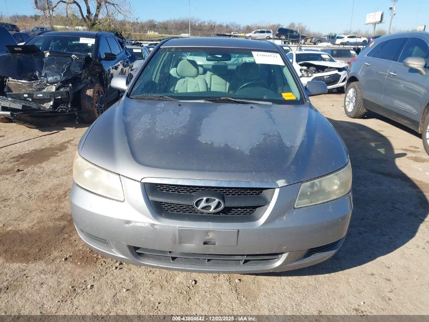 2008 Hyundai Sonata Gls V6 VIN: 5NPET46F98H318522 Lot: 43804542