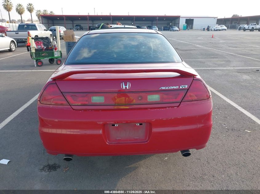 2002 Honda Accord 3.0 Ex VIN: 1HGCG22562A011404 Lot: 43804550