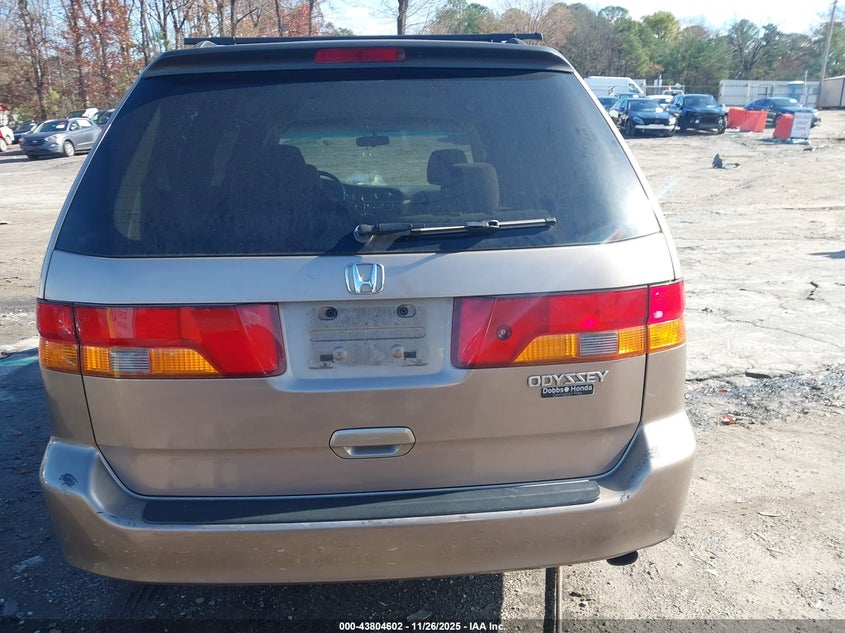 2003 Honda Odyssey Ex VIN: 5FNRL18603B103146 Lot: 43804602