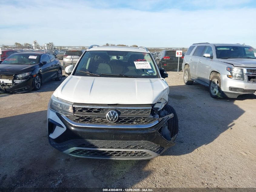 2022 Volkswagen Taos 1.5T Se VIN: 3VVLX7B2XNM023890 Lot: 43804619
