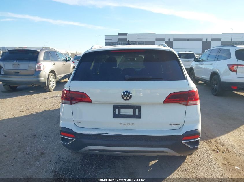 2022 Volkswagen Taos 1.5T Se VIN: 3VVLX7B2XNM023890 Lot: 43804619
