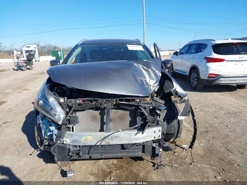 2018 Nissan Murano Sl VIN: 5N1AZ2MG3JN139097 Lot: 43804632