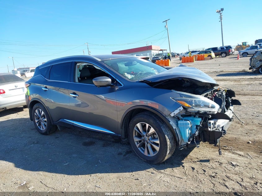 2018 Nissan Murano Sl VIN: 5N1AZ2MG3JN139097 Lot: 43804632