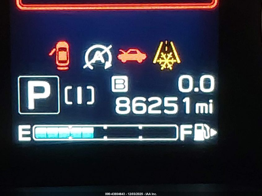 2019 Subaru Forester Premium VIN: JF2SKAEC7KH504286 Lot: 43804643