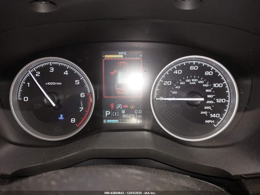 2019 Subaru Forester Premium VIN: JF2SKAEC7KH504286 Lot: 43804643