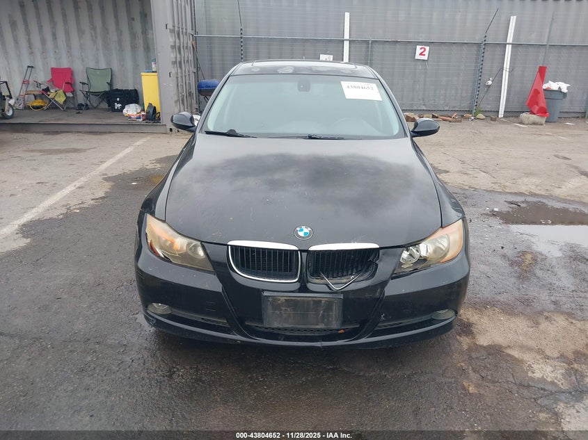 2007 BMW 328I VIN: WBAVA33527KX81661 Lot: 43804652