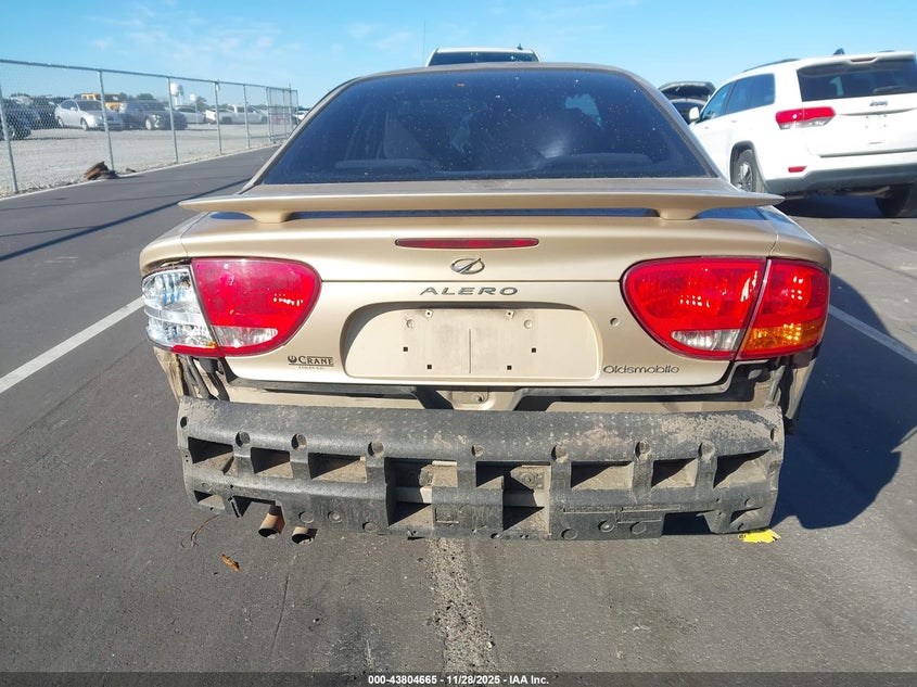 2003 Oldsmobile Alero Gl1 VIN: 1G3NL52E43C186468 Lot: 43804665