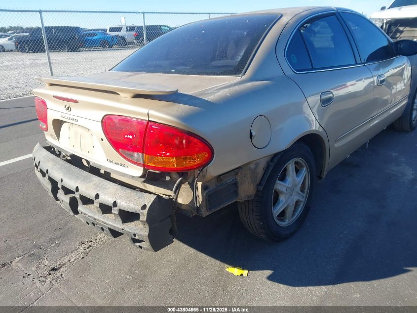 2003 Oldsmobile Alero Gl1 VIN: 1G3NL52E43C186468 Lot: 43804665