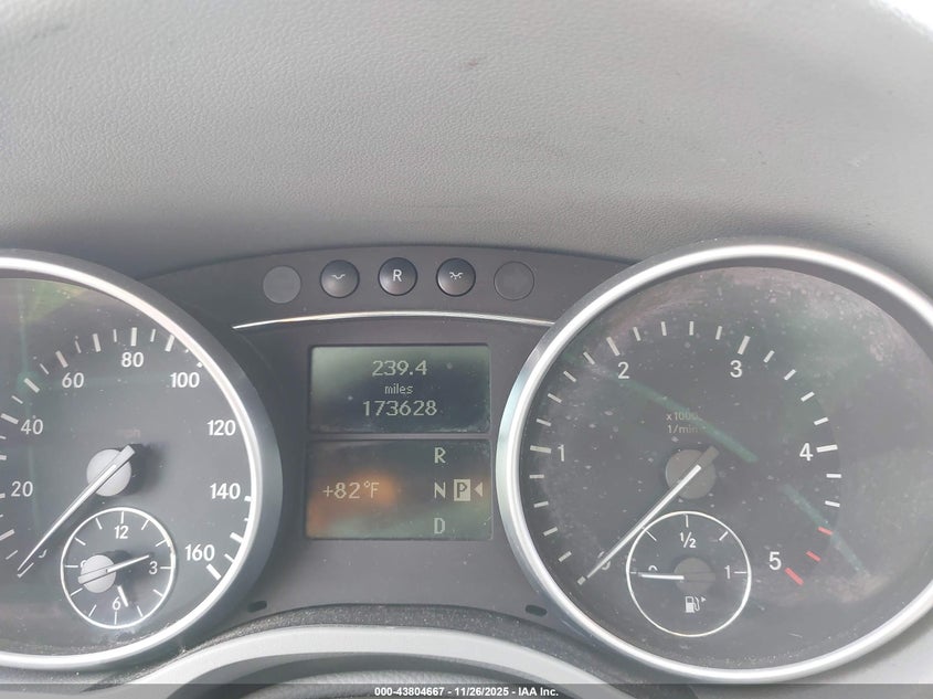 2007 Mercedes-Benz Ml 320 Cdi 4Matic VIN: 4JGBB22E77A188510 Lot: 43804667