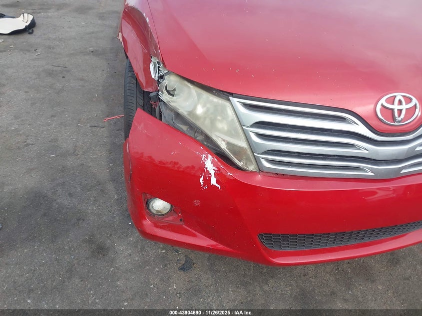 2009 Toyota Venza Base V6 VIN: 4T3ZK11A19U004551 Lot: 43804690
