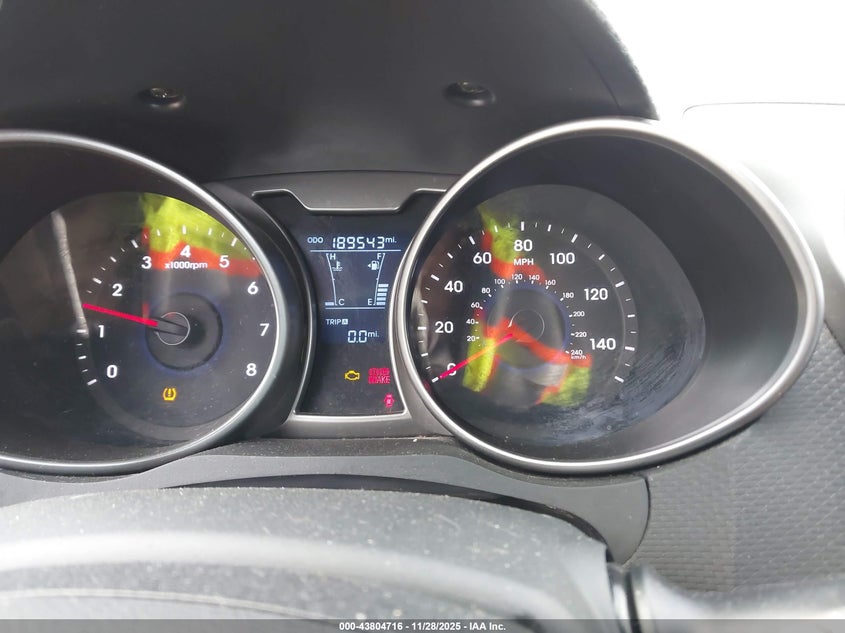 2013 Hyundai Veloster Base W/Black VIN: KMHTC6AD8DU126870 Lot: 43804716