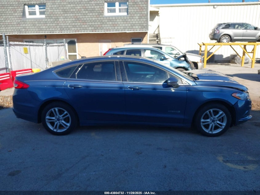 2018 Ford Fusion Hybrid Se VIN: 3FA6P0LU6JR272595 Lot: 43804732