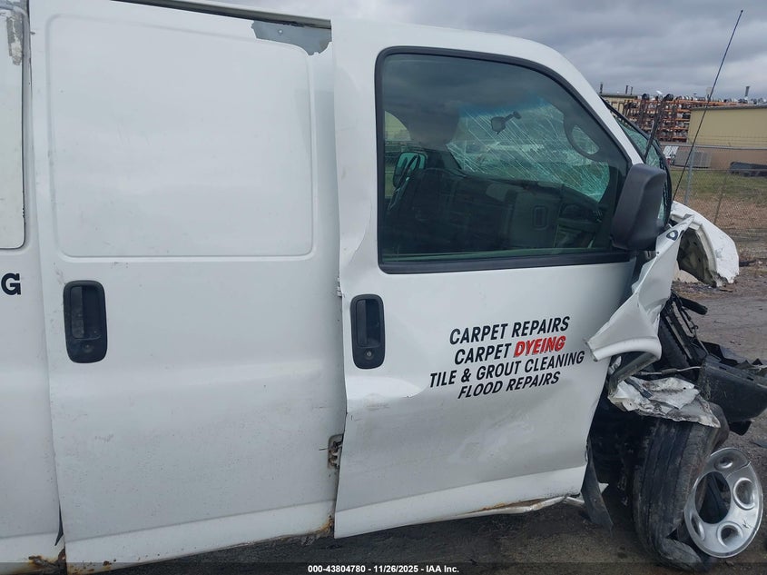 2011 Chevrolet Express 2500 Work Van VIN: 1GCWGFFA4B1129039 Lot: 43804780