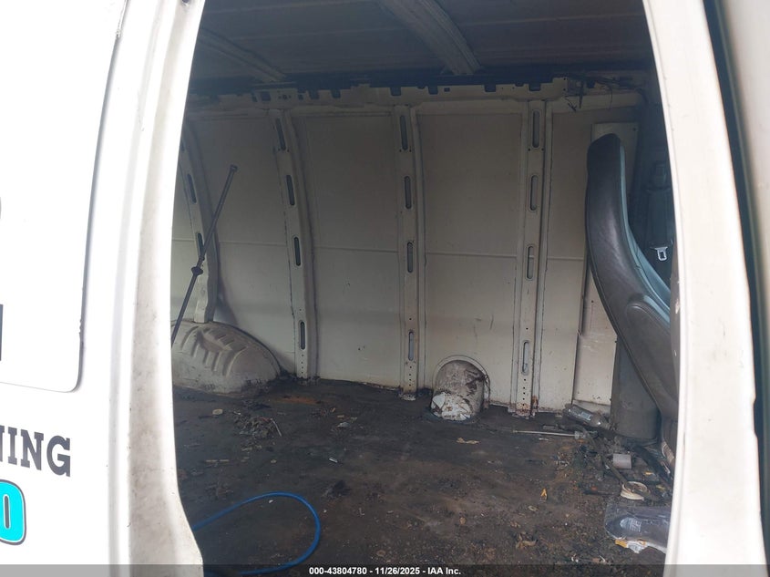 2011 Chevrolet Express 2500 Work Van VIN: 1GCWGFFA4B1129039 Lot: 43804780