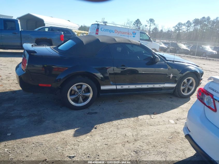 2006 Ford Mustang V6 VIN: 1ZVFT84N165110215 Lot: 43804828