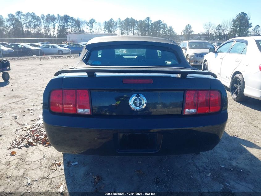 2006 Ford Mustang V6 VIN: 1ZVFT84N165110215 Lot: 43804828