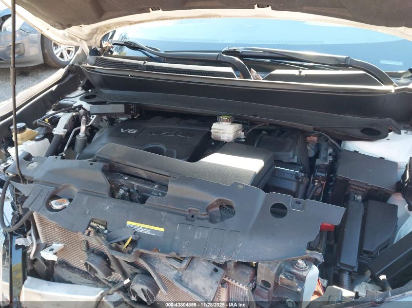 2017 Nissan Pathfinder Sl VIN: 5N1DR2MM3HC902020 Lot: 43804856