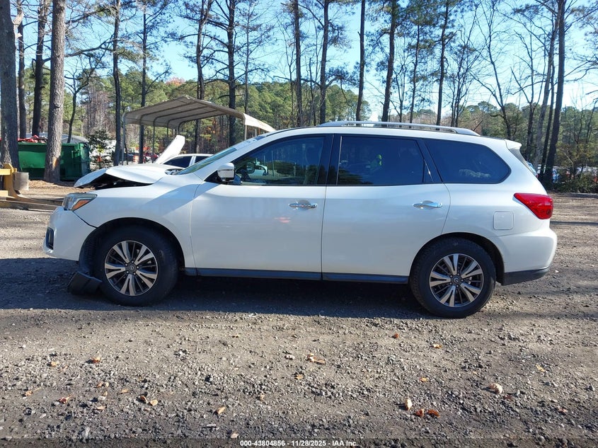 2017 Nissan Pathfinder Sl VIN: 5N1DR2MM3HC902020 Lot: 43804856