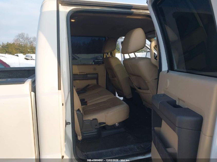 2011 Ford F-350 Lariat VIN: 1FT8W3BT6BEA92473 Lot: 43804861