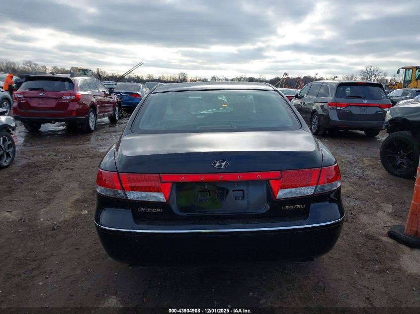 2007 Hyundai Azera Limited/Se VIN: KMHFC46F87A140589 Lot: 43804908