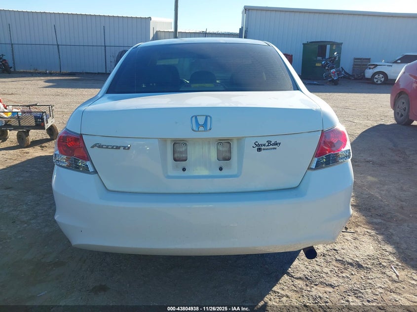 2009 Honda Accord 2.4 Lx VIN: JHMCP26349C004925 Lot: 43804938
